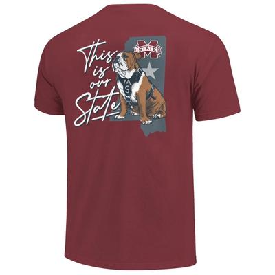 Mississippi State Our State Comfort Colors Tee