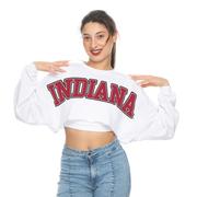  Indiana Zoozatz Uber Crop Fleece Crew