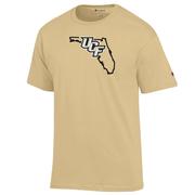  Ucf Champion Logo Over State Tee