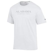  Alabama Champion Women's Straight Wordmark Tonal Tee