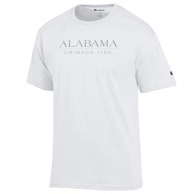 Alabama Champion Women's Straight Wordmark Tonal Tee