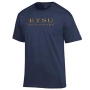  Etsu Champion Women's Straight Wordmark Tee