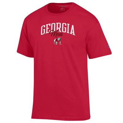 Georgia Champion Arch Mom Script Tee