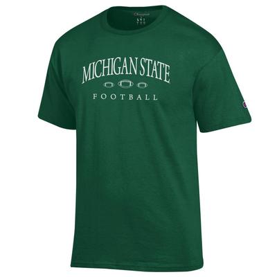 Michigan State Champion Women's Arch Football Tee