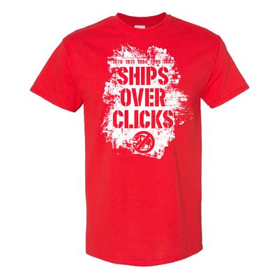 Nebraska vs Colorado Ships over Clicks Tee Shirt