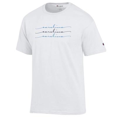 UNC Champion Women's Script Repeat Tee