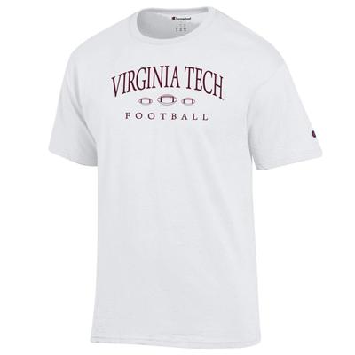 Virginia Tech Champion Women's Arch Football Tee