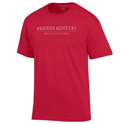 Western Kentucky Champion Women's Straight Wordmark Tee