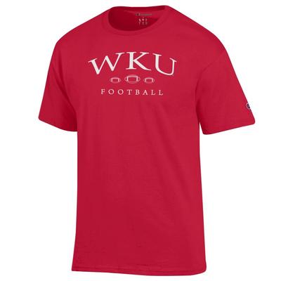 Western Kentucky Champion Women's Arch Football Tee