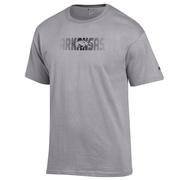  Arkansas Champion Straight Tonal Wordmark Tee