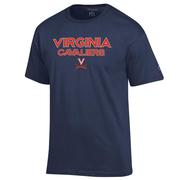  Virginia Champion Straight Stack Tee