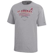  Alabama Champion Youth Arch Tonal Football Tee