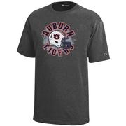  Auburn Champion Youth Circle Helmet Tee