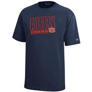  Auburn Champion Youth Diagonal Tee