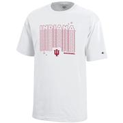  Indiana Champion Youth Wordmark Repeat Tee