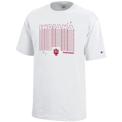 Indiana Champion YOUTH Wordmark Repeat Tee