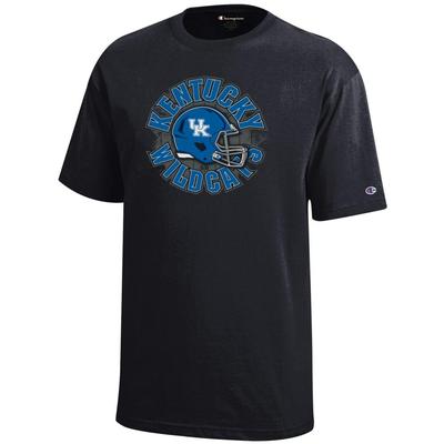 Kentucky Champion YOUTH Circle Helmet Tee