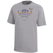  Lsu Champion Youth Arch Tonal Football Tee