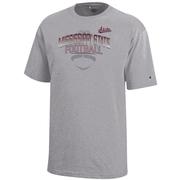  Mississippi State Champion Youth Arch Tonal Football Tee