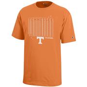  Tennessee Champion Youth Wordmark Repeat Tee