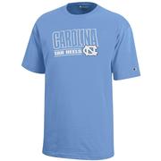  Unc Champion Youth Diagonal Tee