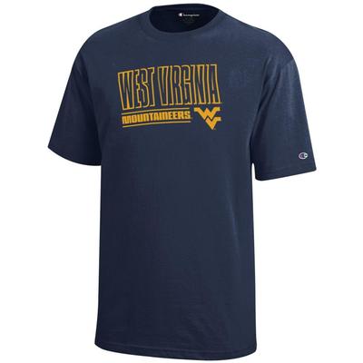 West Virginia Champion YOUTH Diagonal Tee