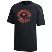  Virginia Tech Champion Youth Circle Helmet Tee