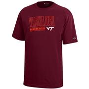  Virginia Tech Champion Youth Diagonal Tee