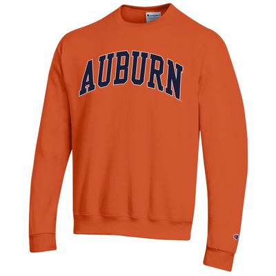 Auburn Champion Arch Crew ORANGE