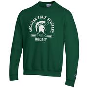  Michigan State Champion Circle Logo Hockey Crew