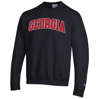 Georgia Champion Arch Crew BLACK