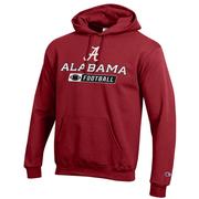  Alabama Champion Basic Football Hoodie