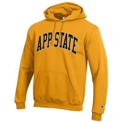 App State Champion Arch Hoodie C_GOLD