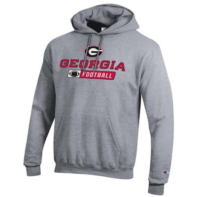 Georgia Champion Basic Football Hoodie