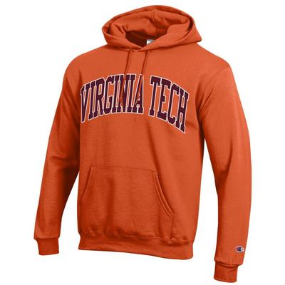 Virginia Tech Champion Arch Hoodie ORANGE