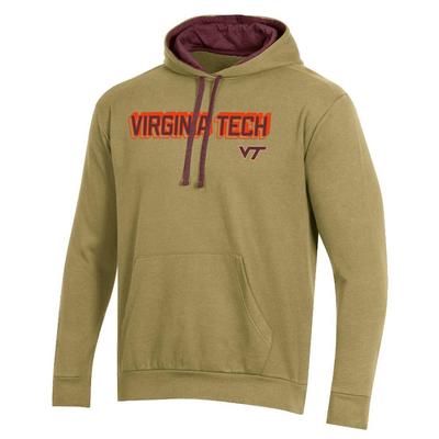 Virginia Tech Champion Applique Fleece PO Hoodie