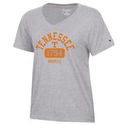  Tennessee Champion Women's Arch Logo City Core V- Neck