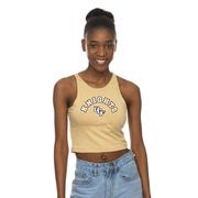  Ucf Zoozatz First Down Arch Logo Crop Tank Top