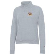  Lsu Champion Women's Logo Line Script Powerblend 1/4 Zip