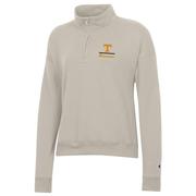  Tennessee Champion Women's Logo Line Script Powerblend 1/4 Zip