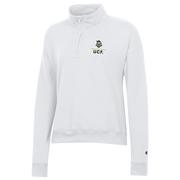  Ucf Champion Women's Logo Line Script Powerblend 1/4 Zip