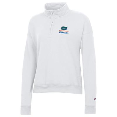 Florida Champion Women's Logo Line Script Powerblend 1/4 Zip