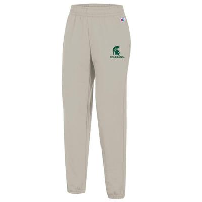 Michigan State Champion Women's Powerblend Pants NEW_COCOA