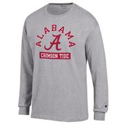  Alabama Champion Arch Logo Pill Long Sleeve Tee