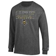  Ucf Champion Split Color Straight Long Sleeve Tee