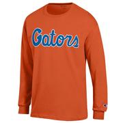  Florida Champion Gators Script Long Sleeve Tee