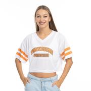  Tennessee Zoozatz V- Neck Mesh Football Tee