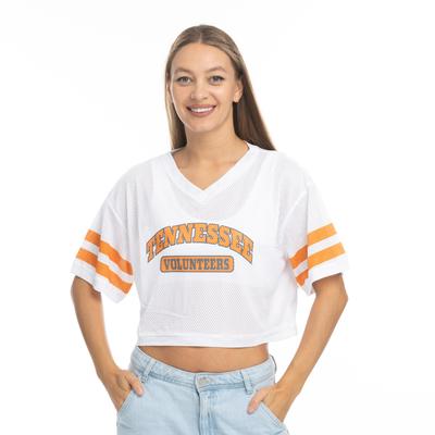 Tennessee Zoozatz V-Neck Mesh Football Tee