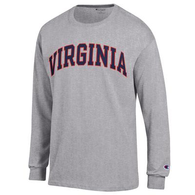 Virginia Champion Arch Long Sleeve Tee