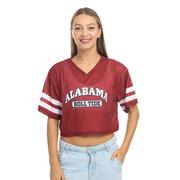  Alabama Zoozatz V- Neck Mesh Football Tee